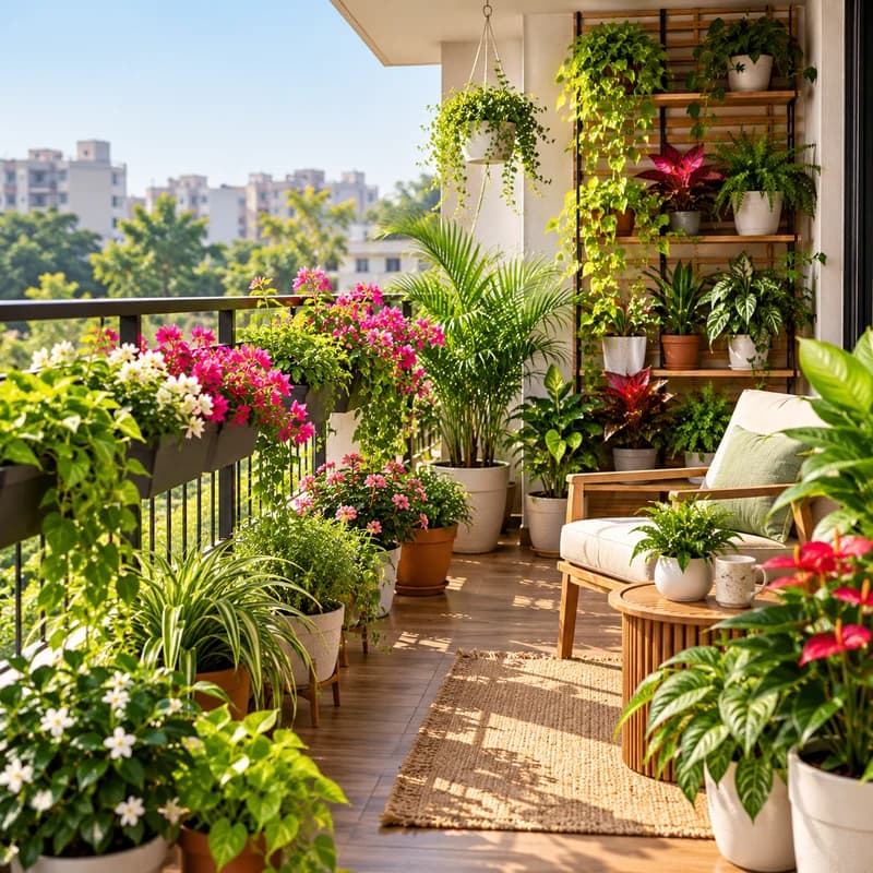 Balcony garden services
