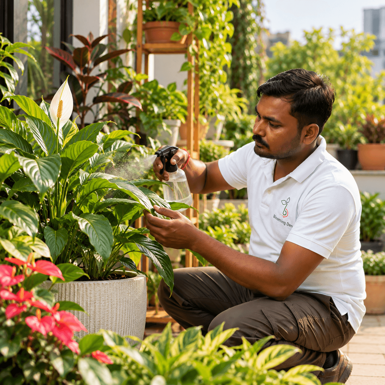 Professional plant care services